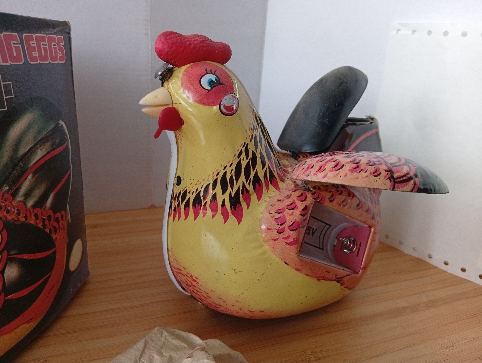 Hen Laying Eggs blikken Speelgoed Kip Nieuw in Doos, Ophalen of Verzenden, Nieuw