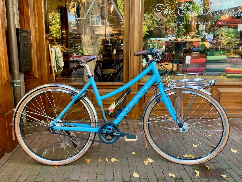Santos Trekking Lite Rohloff D49 - Vivienne, 28 inch, 10 tot 15 versnellingen, Velgrem, 47 tot 50 cm