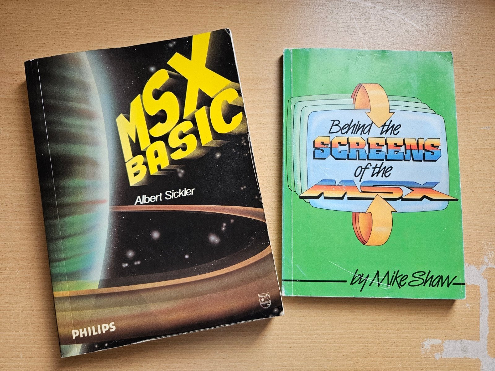 MSX BASIC & Behind the Screens of the MSX boeken, Ophalen, Gelezen, Programmeertaal of Theorie, Albert Sickler, Mike Shaw
