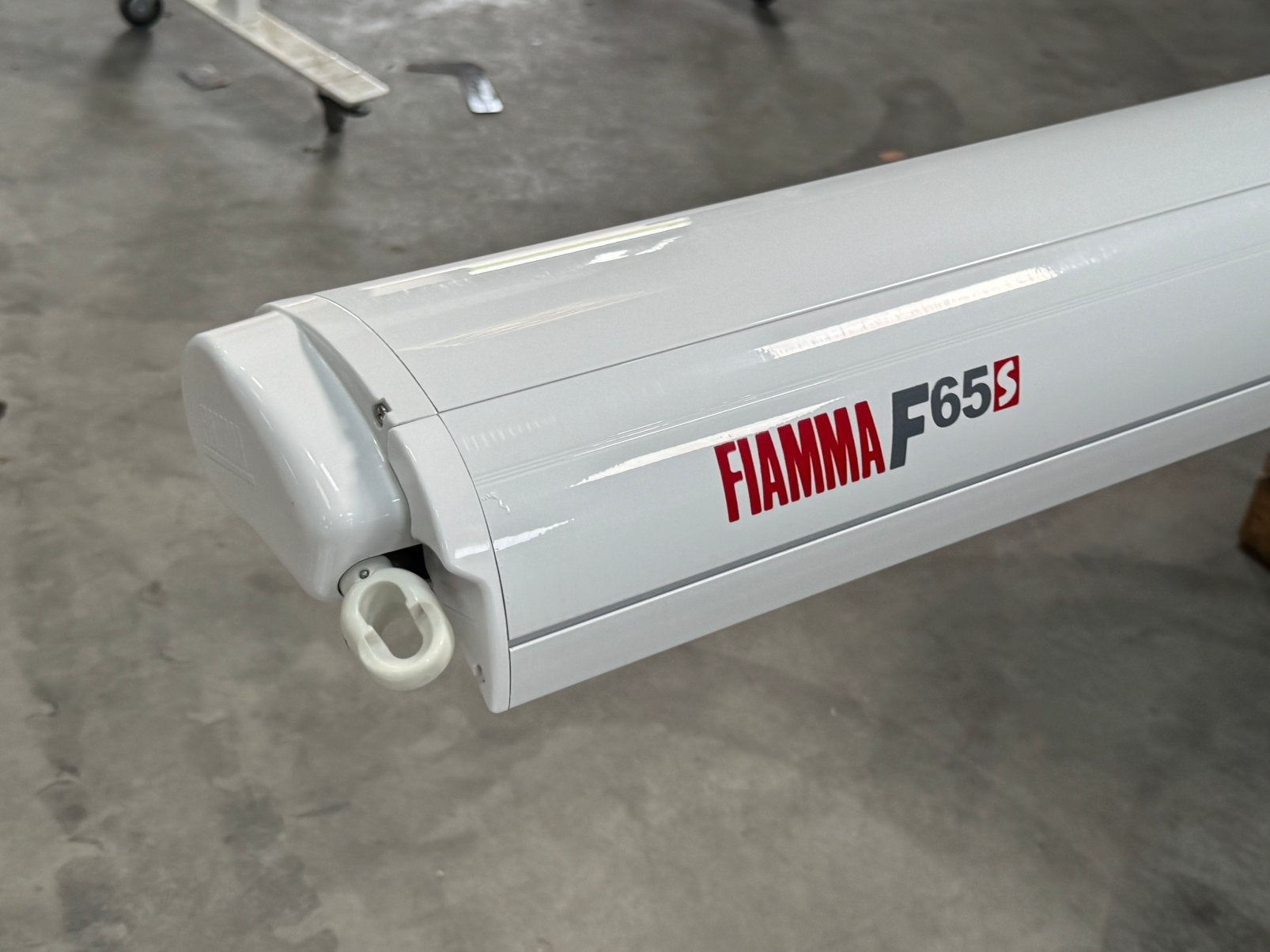 Fiamma Luifel - F65s - 370 - Polar White / Royal Grey, Ophalen, Zo goed als nieuw