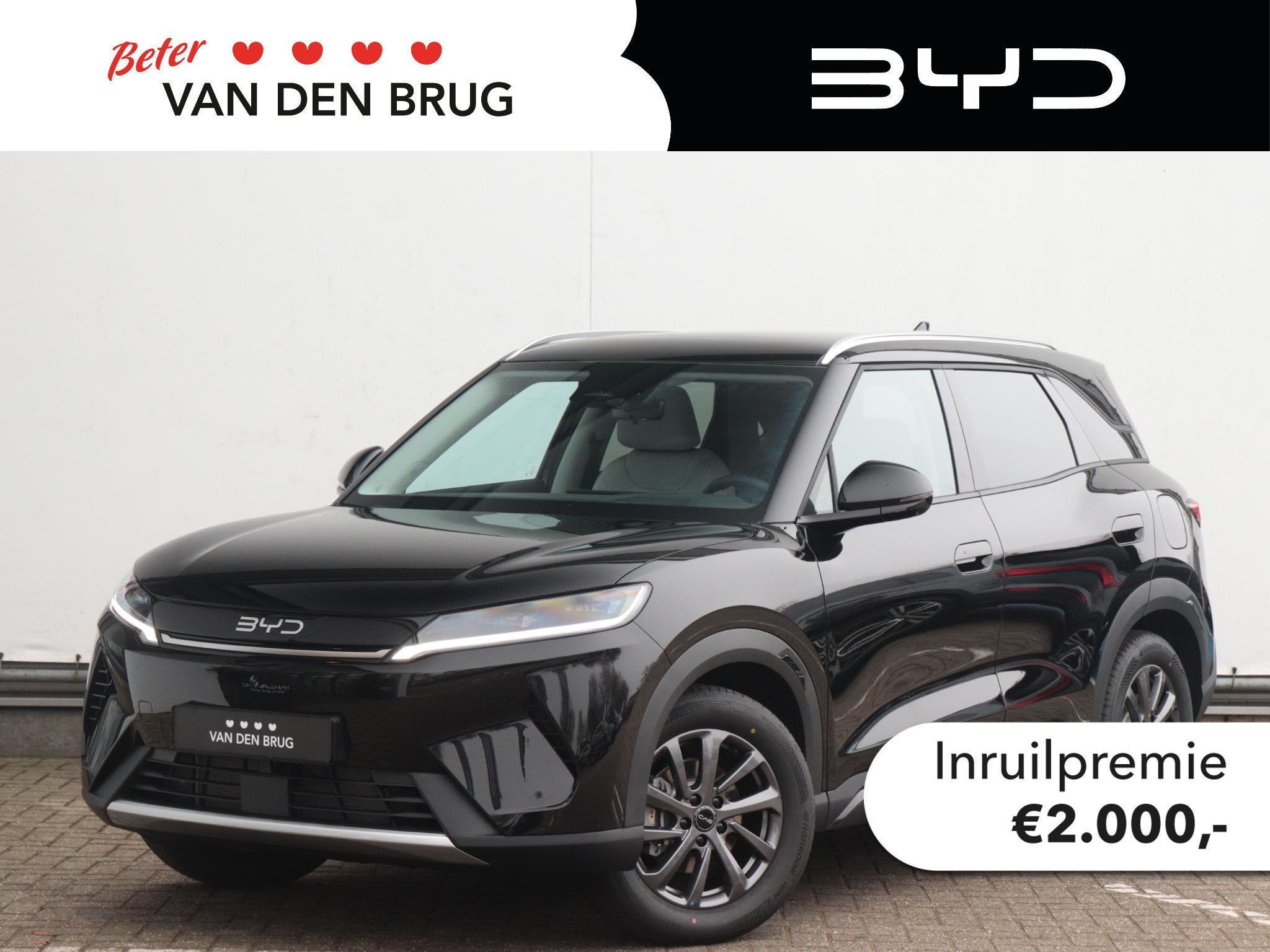 BYD ATTO 2 Business 65 kWh | €2000 KORTING | 430km WLTP |, Auto's, Zwart, 204 pk, SUV of Terreinwagen, Zilver of Grijs