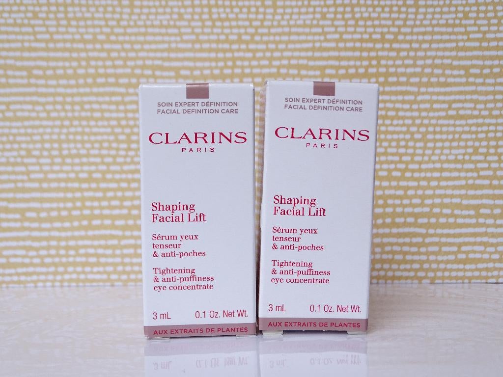 Clarins Shaping Facial Lift Eye Concentrate 6ml (2 proefjes), Ophalen of Verzenden, Nieuw, Ogen, Verzorging