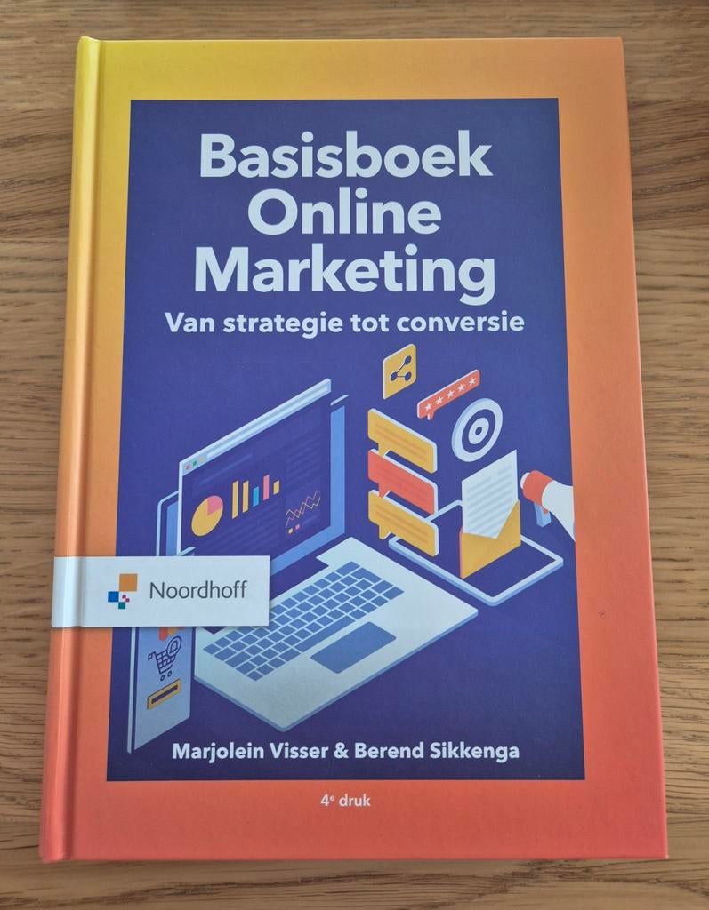 Basisboek Online Marketing - Marjolein Visser, Ophalen of Verzenden