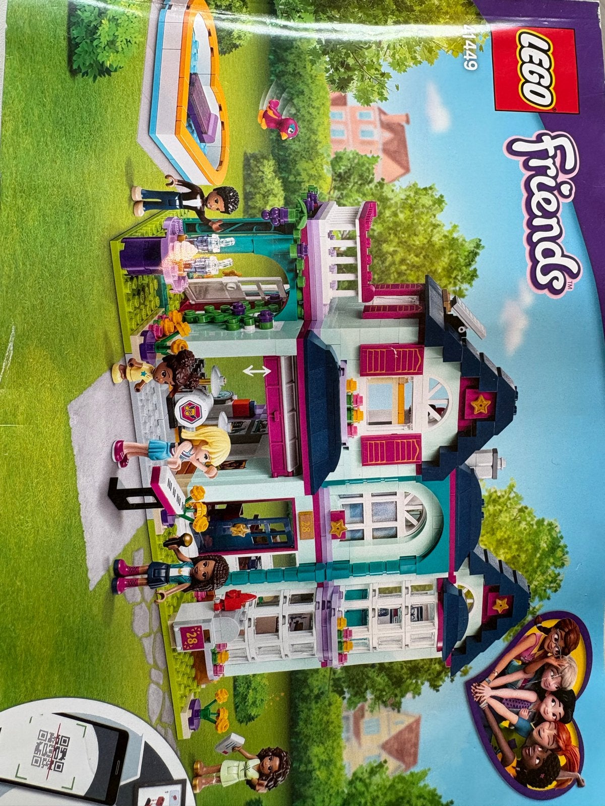 LEGO Friends 41449 Andrea's Familiehuis, Gebruikt, Lego, Friends, Ophalen of Verzenden