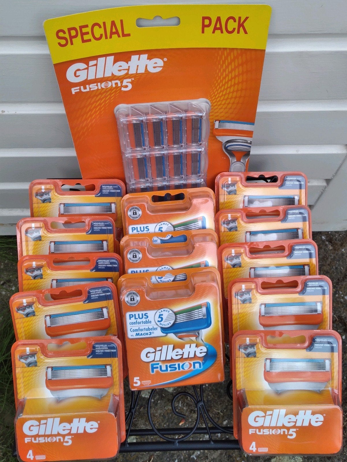 Gillette Fusion 5 scheermessen, Verzenden, Nieuw, Gehele gezicht, Overige typen