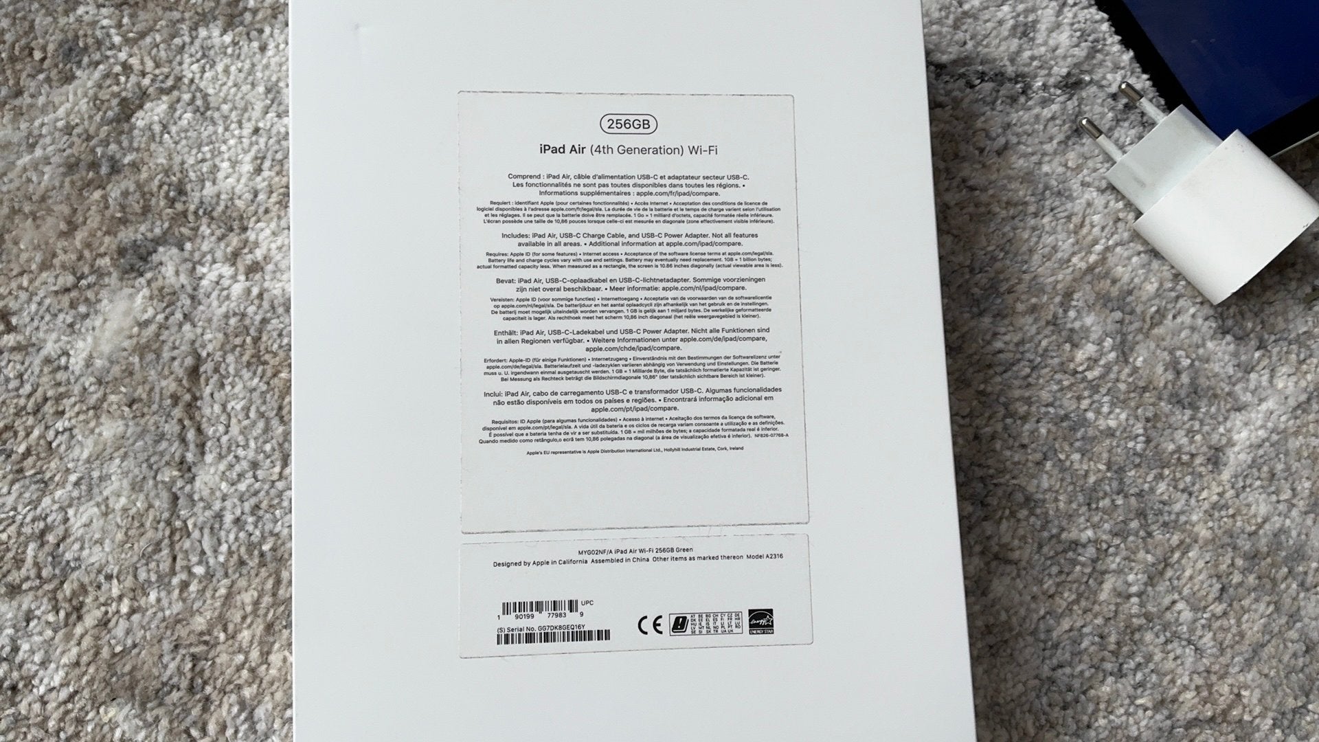 Foto 3 van Ipad air ( gen 4 ) 256 gb