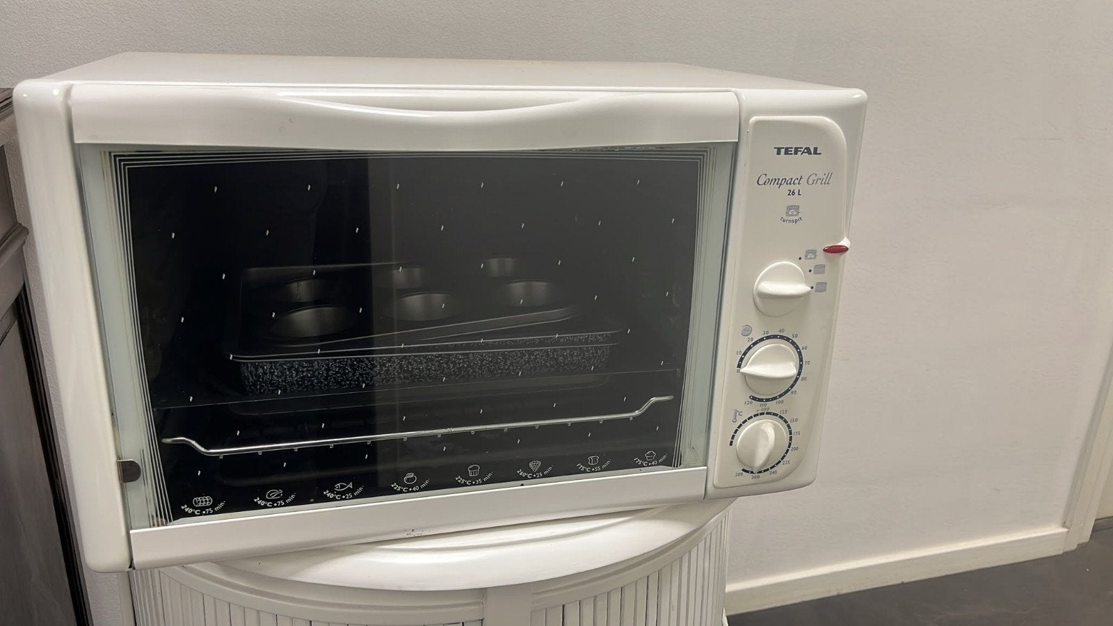 Tefal 5221 Grill Bakoven Cleantech 26 L - Zeer Goede Staat, Witgoed en Apparatuur, Ovens, Ophalen, Minder dan 45 cm, Tefal, Zo goed als nieuw