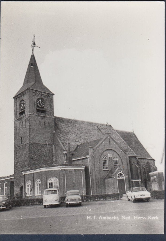 Hendrik Ido Ambacht NH Kerk  Ongelopen Auto' s, Verzenden, 1980 tot heden, Ongelopen, Zuid-Holland