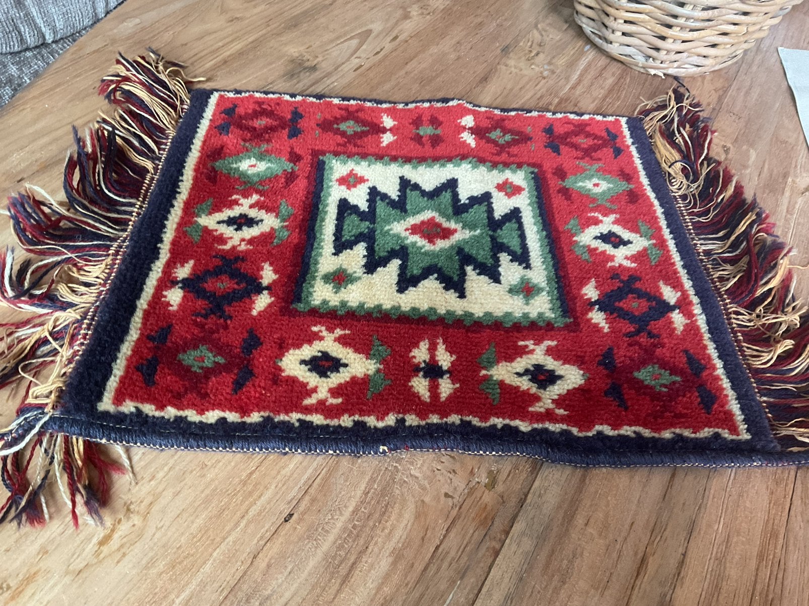 Mooie vintage kleedje( 32x50cm), Ophalen of Verzenden