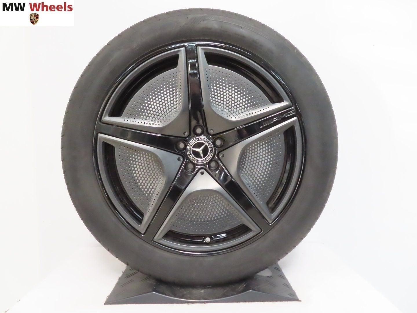 Mercedes EQS SUV X296 AMG 21 inch velgen met zomerbanden, Gebruikt, -, 275 mm, -