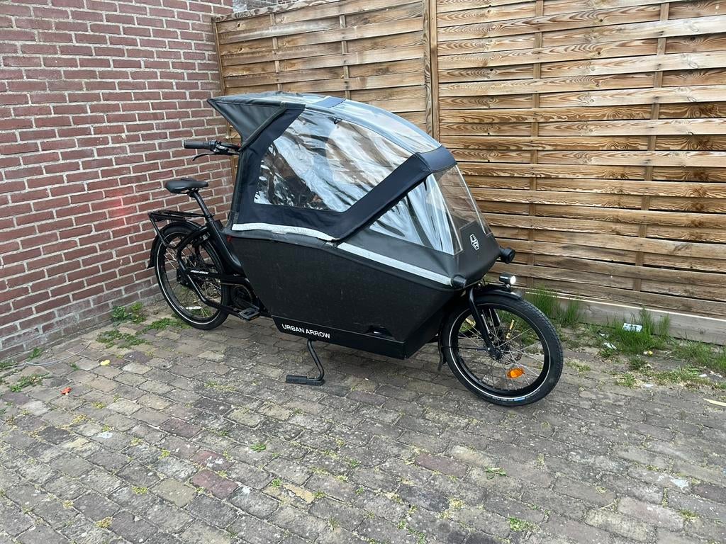Urban arrow active line bakfiets 2024, Ophalen, Zo goed als nieuw, 4 kinderen of meer, Huif