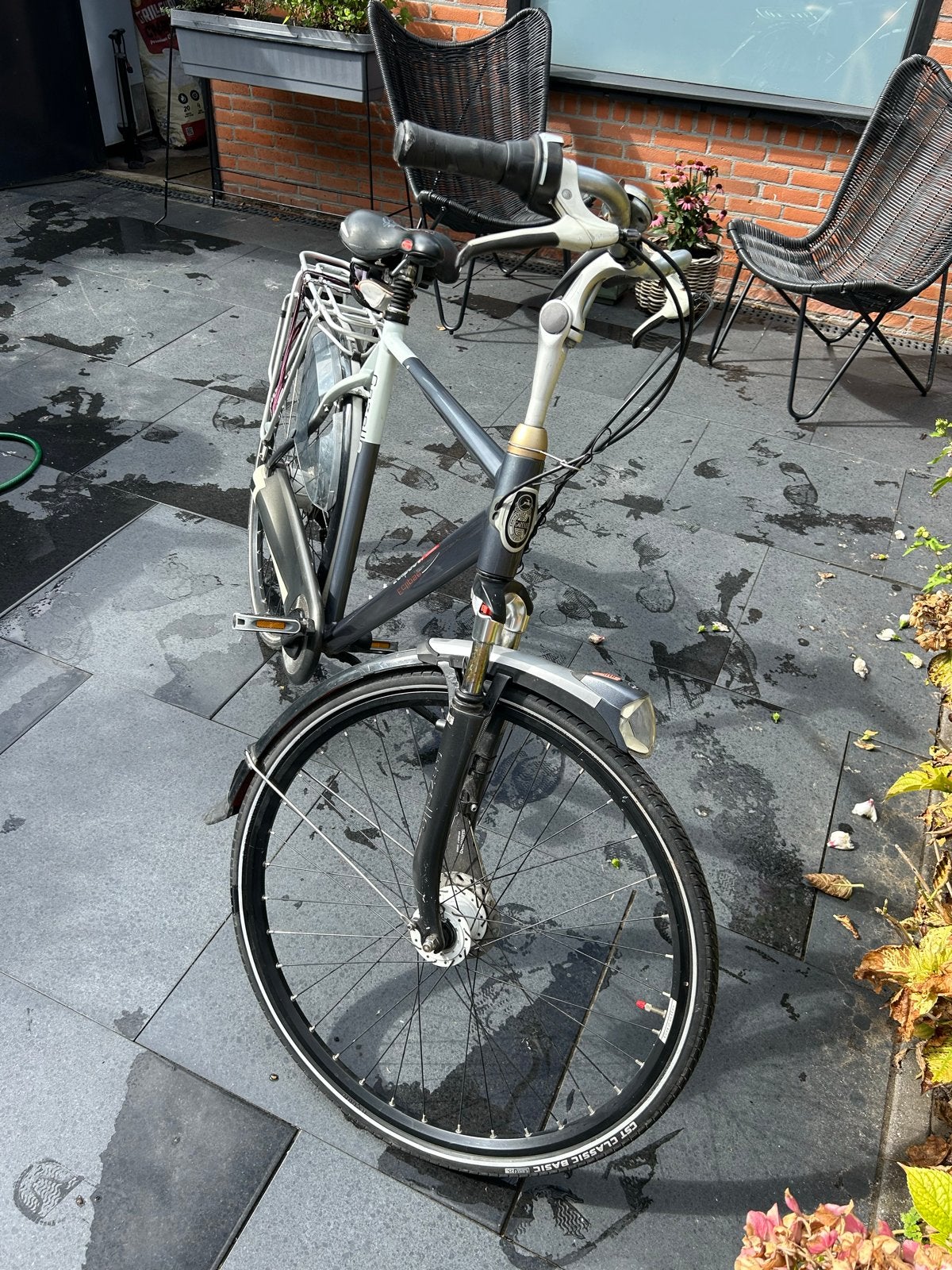 Gazelle Eclipse Herenfiets - Comfortabel en Betrouwbaar, Gebruikt, Velgrem, Versnellingen, Ophalen of Verzenden