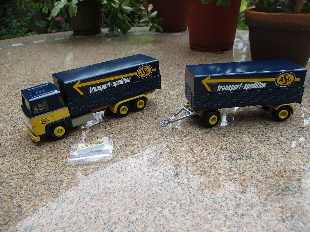 Scania 140 combi ASG Tekno Denmark, Verzenden, Zo goed als nieuw, Bus of Vrachtwagen, Tekno