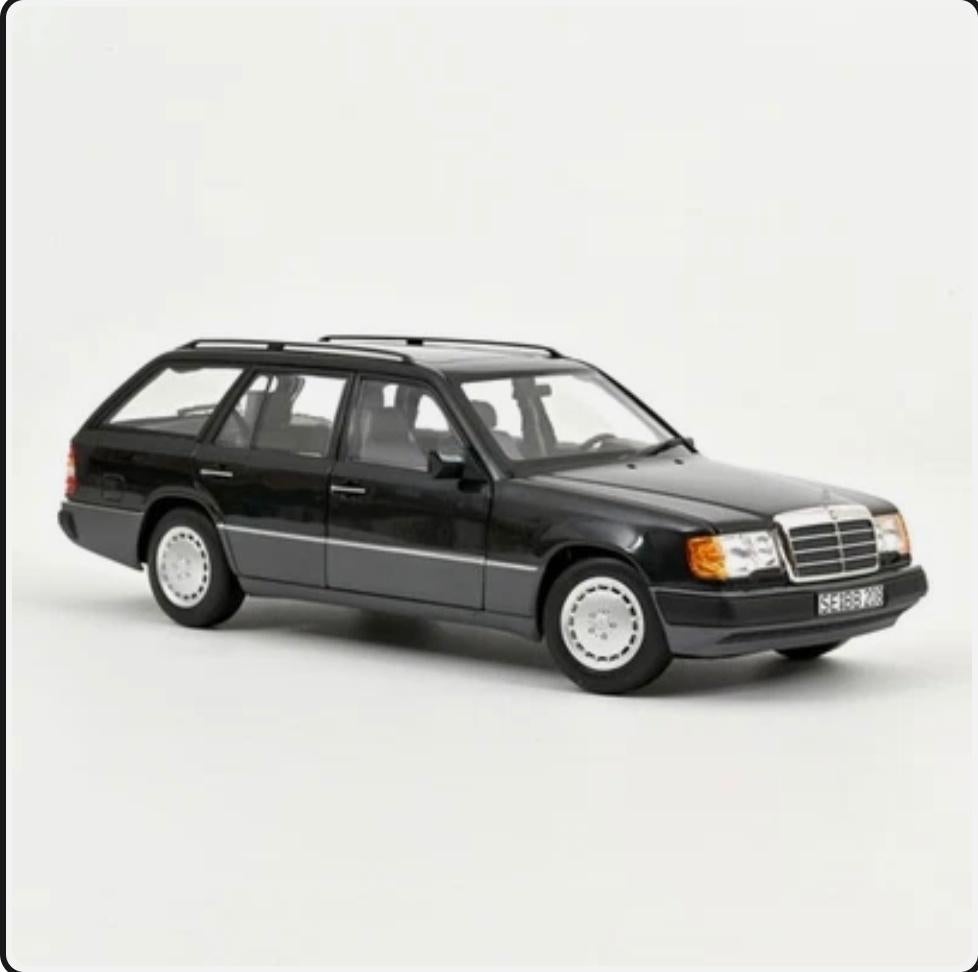 Norev Mercedes-Benz 300 D T-Modell - Blueblack1:18, Hobby en Vrije tijd, Modelauto's | 1:18, -, Norev, Ophalen of Verzenden, -