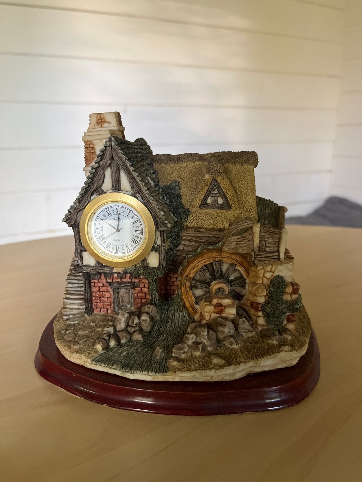 Vintage miniatuur huisje met klokje - YTTRI 1994, Ophalen of Verzenden