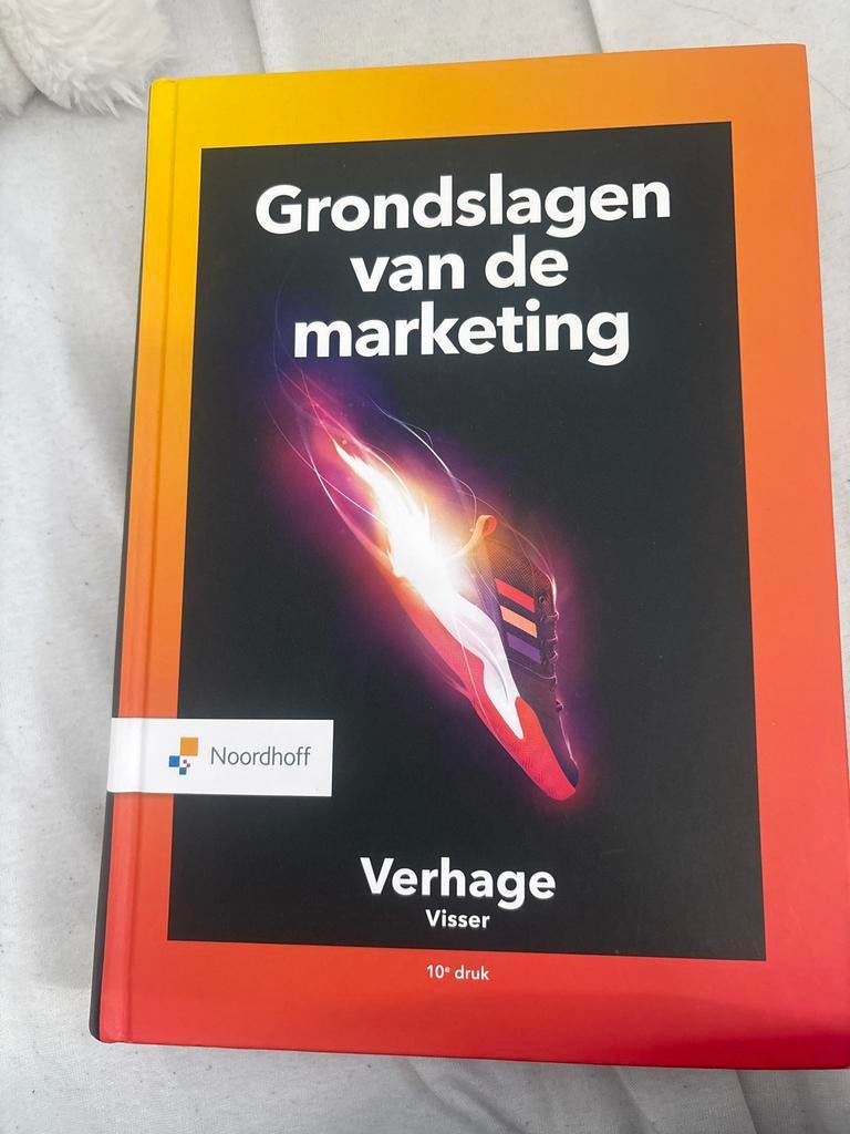 Grondslagen van de marketing - Verhagen Visser, Boeken, Ophalen of Verzenden, Gelezen, Economie en Marketing
