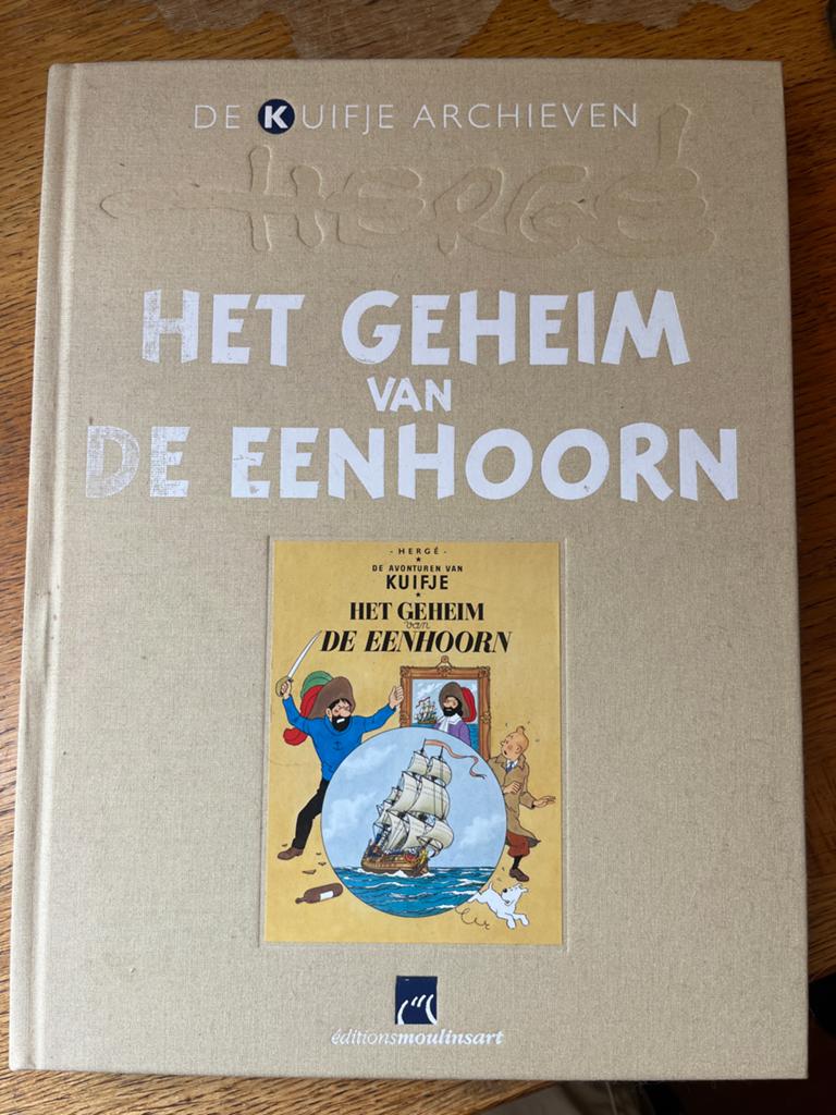De Kuifje Archieven: Het Geheim van de Eenhoorn, Boeken, Eén stripboek, Ophalen of Verzenden, Zo goed als nieuw
