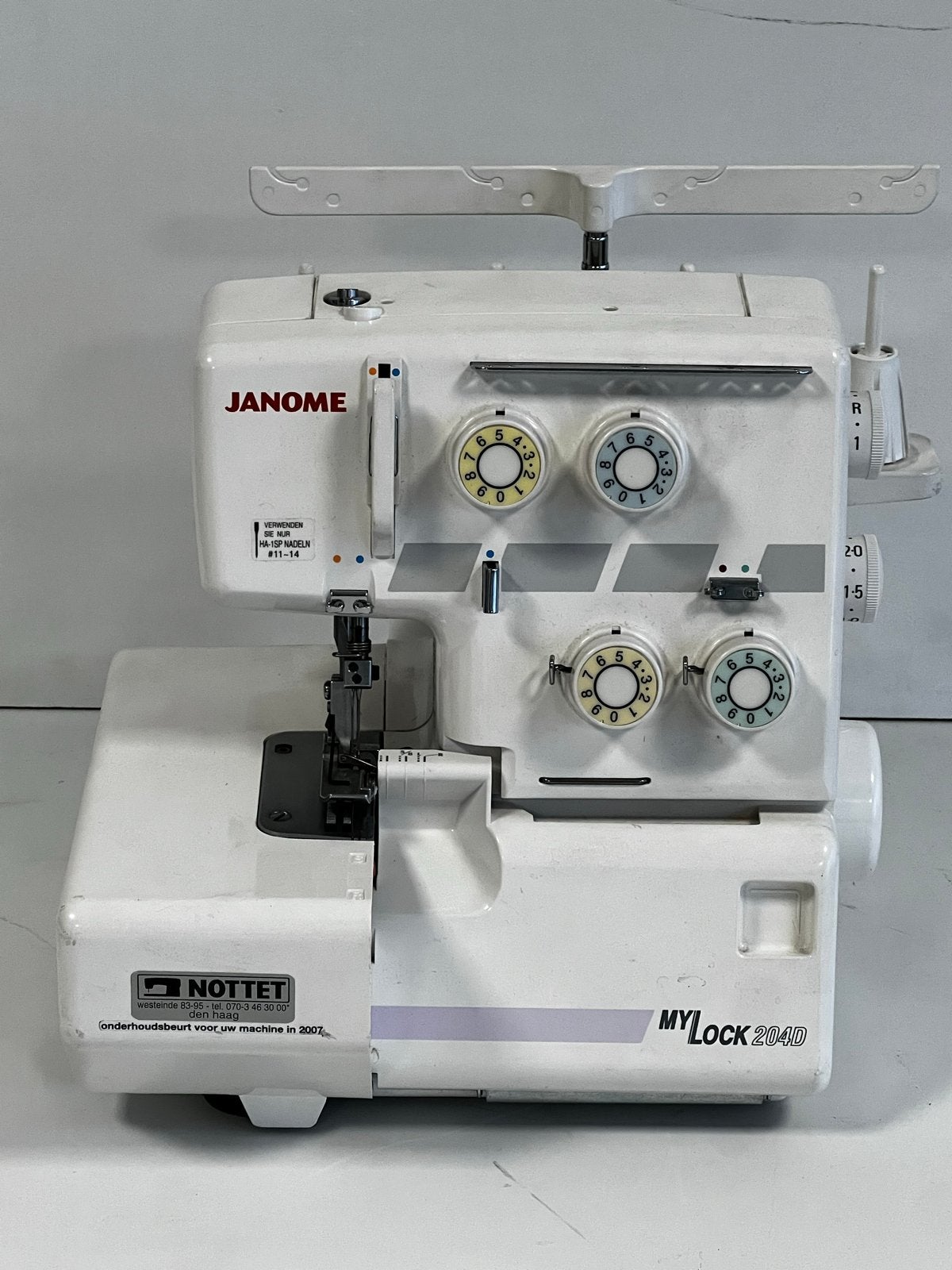 Janome MyLock 204D lockmachine, Ophalen of Verzenden, Gebruikt, Lockmachine, Janome
