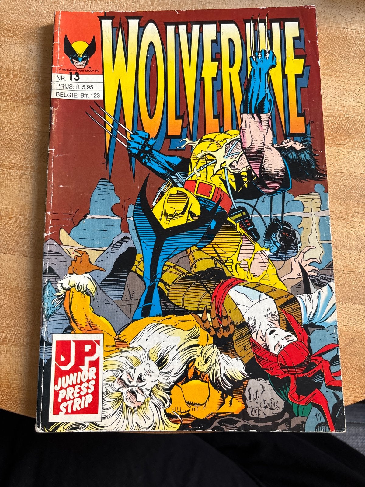 Wolverine Junior Press Strip Nr. 13 - Gebruikte Staat, Boeken, Strips | Comics, Eén comic, Ophalen of Verzenden, Gelezen, Amerika