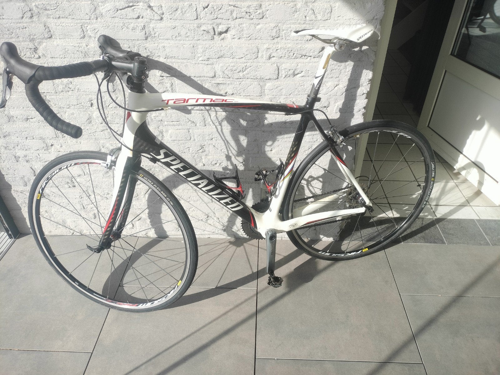 Specialized Tarmac Racefiets - Shimano Ultegra, Carbon, Fietsen en Brommers, Fietsen | Racefietsen, Gebruikt, Carbon, Heren, 57 tot 61 cm