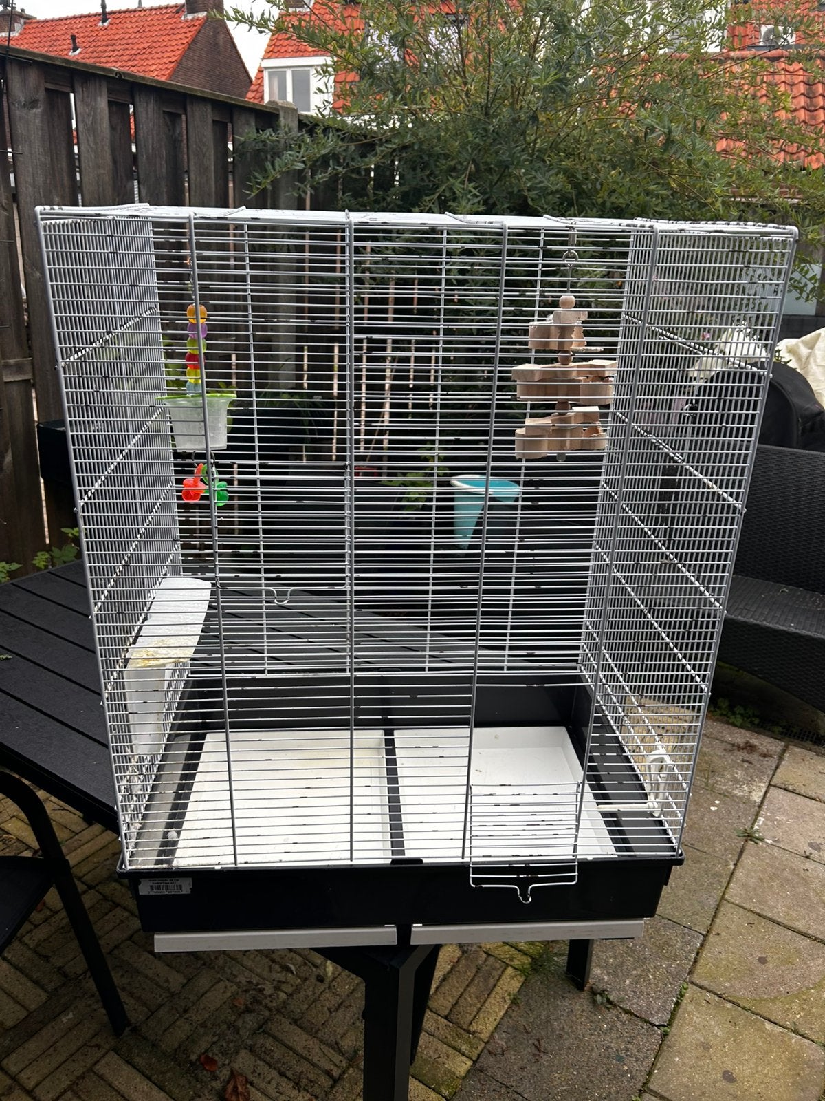 Vogelkooi, Dieren en Toebehoren, Ophalen, Zo goed als nieuw, Metaal, Vogelkooi