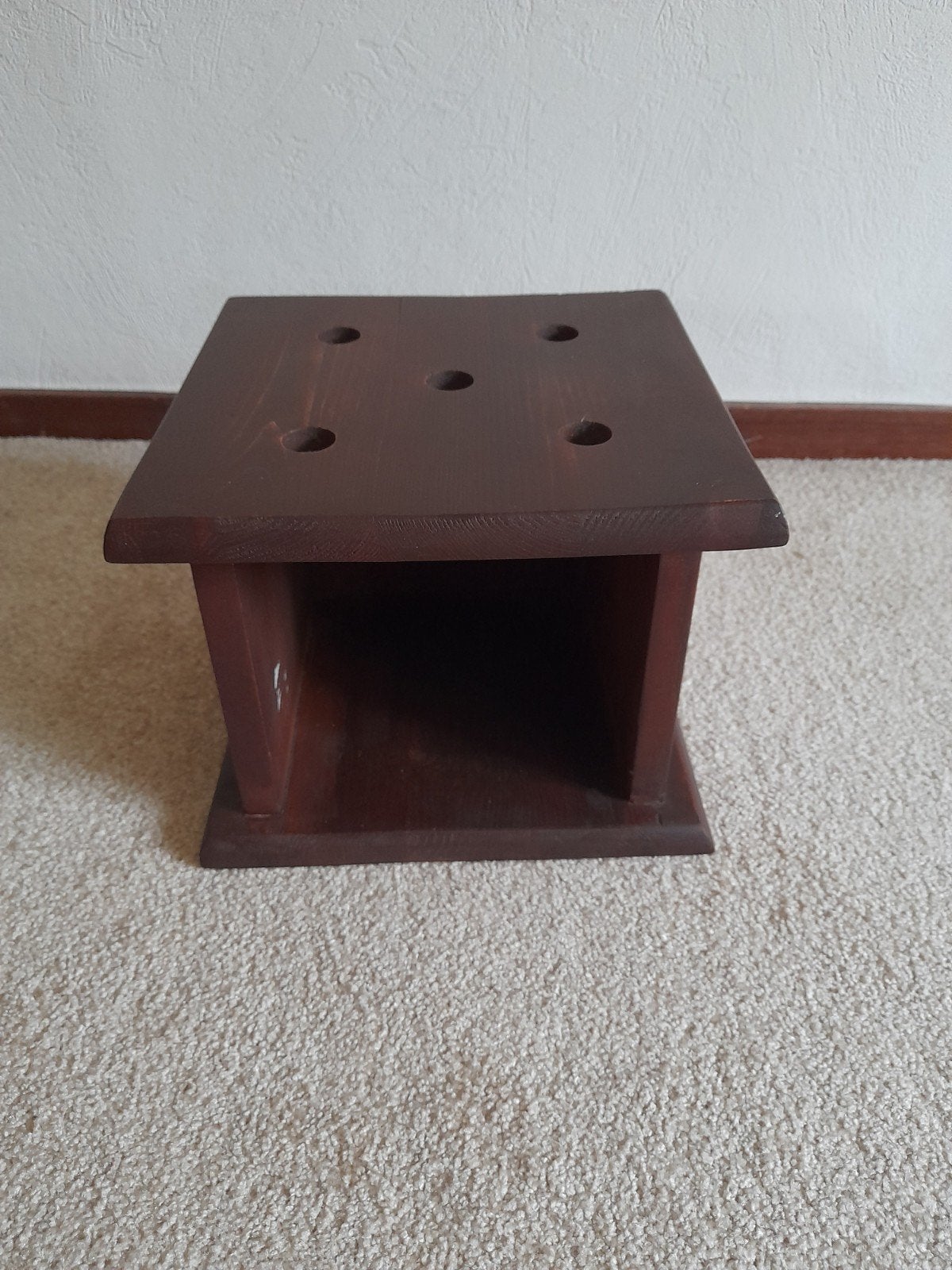 Stoof of plantenkrukje, Huis en Inrichting, Ophalen, Gebruikt, Hout