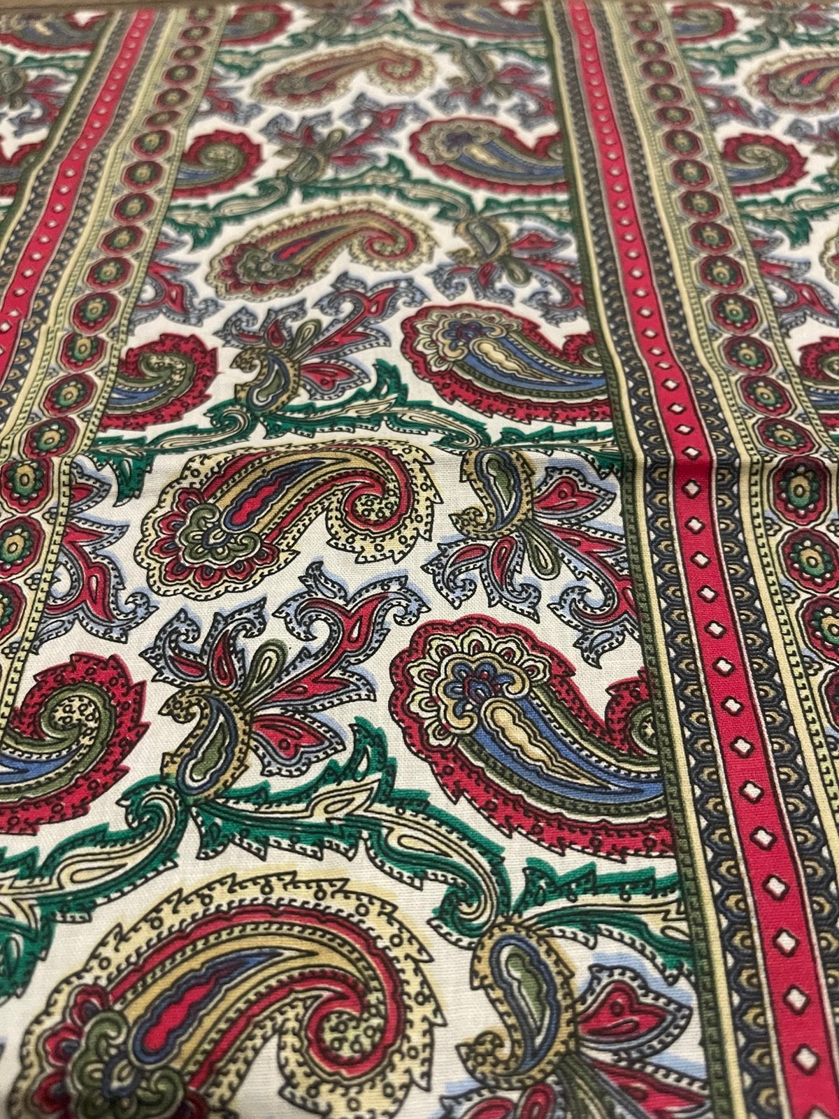 4x Vintage Perzische/Oosterse Tafellinnen 42x42cm, Ophalen of Verzenden, Zo goed als nieuw, Vierkant