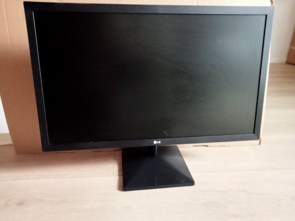 LG monitor 24 inch, Ophalen, Gebruikt, HDMI, Full HD