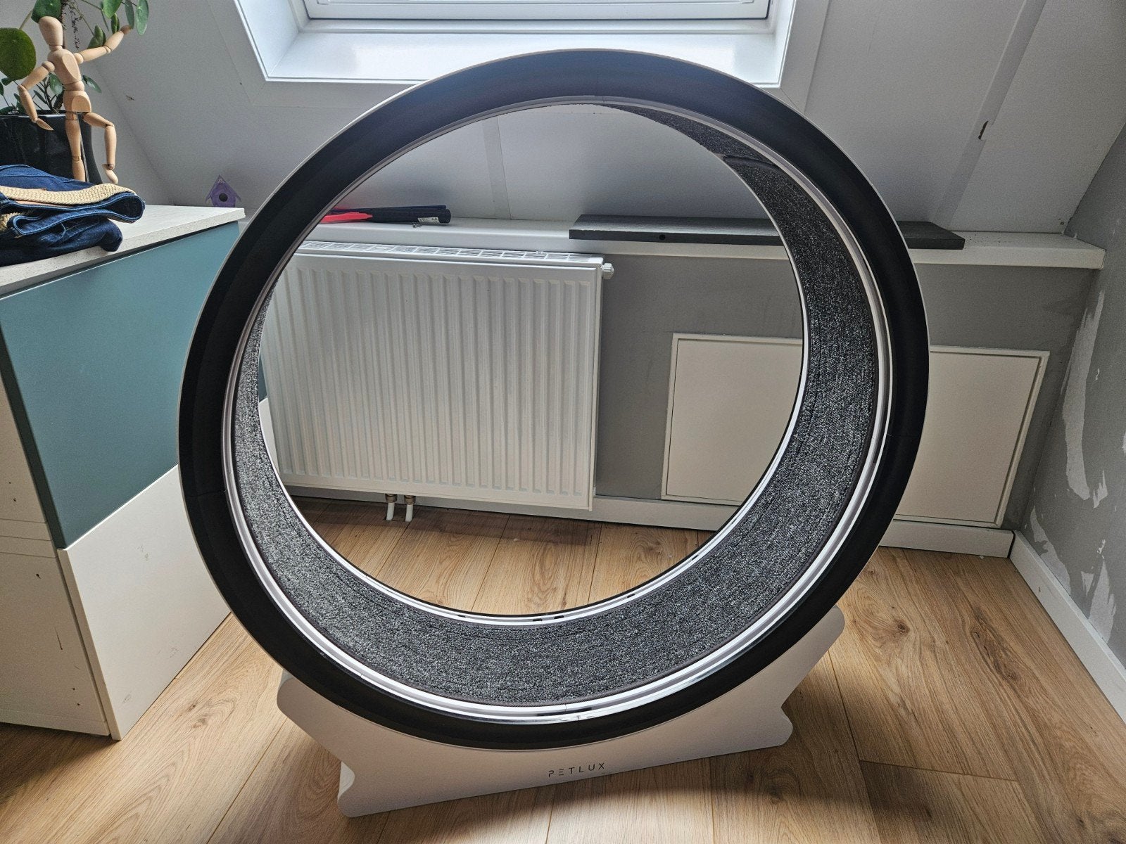 Kattenwiel Petlux - looprad kat 100x28x103cm, Dieren en Toebehoren, Ophalen, Zo goed als nieuw