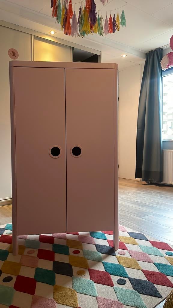 Busugne kast roze, Ophalen, Kast, 50 tot 70 cm, 105 cm of meer