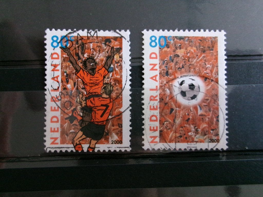 2000 - ek voetbal (999a), Postzegels en Munten, Ophalen of Verzenden, Gestempeld