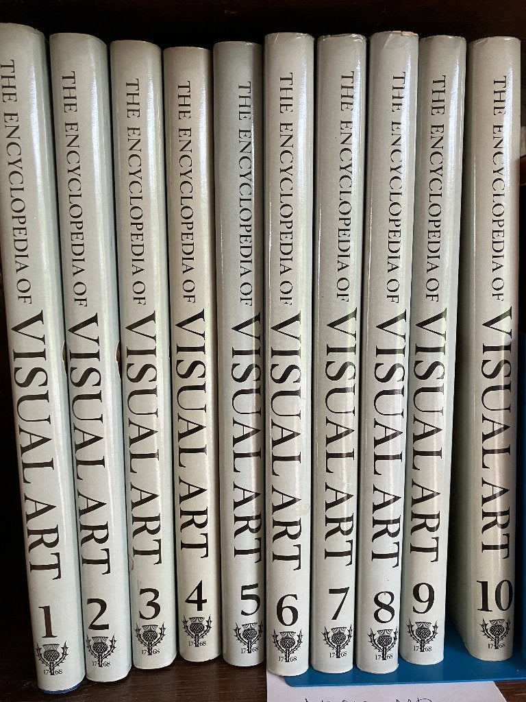 Encycopedia of Visual Art, Ophalen, Diverse auteurs, Zo goed als nieuw, Overige onderwerpen