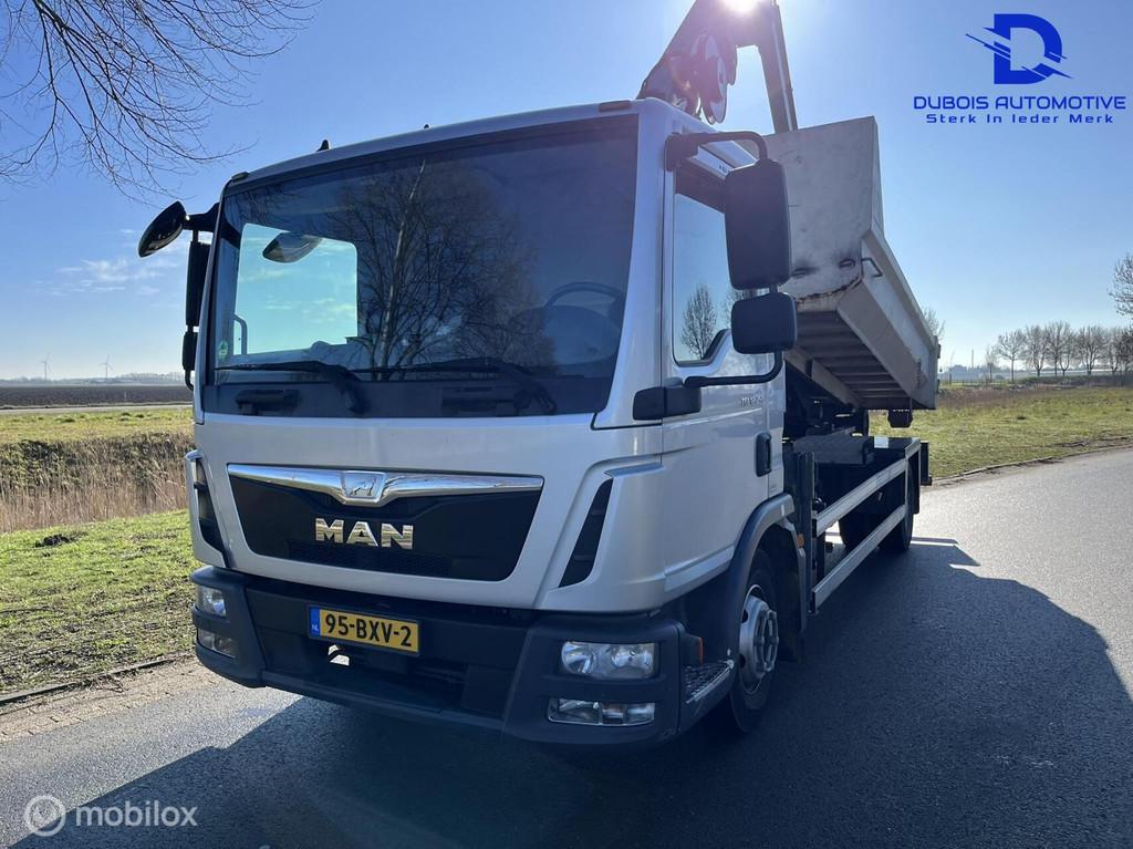 MAN TGL 12/250|HAAKARM|KRAAN|AUTOMAAT|CONTAINERS|SMART TACHO, Automaat, MAN, Bedrijf, Diesel