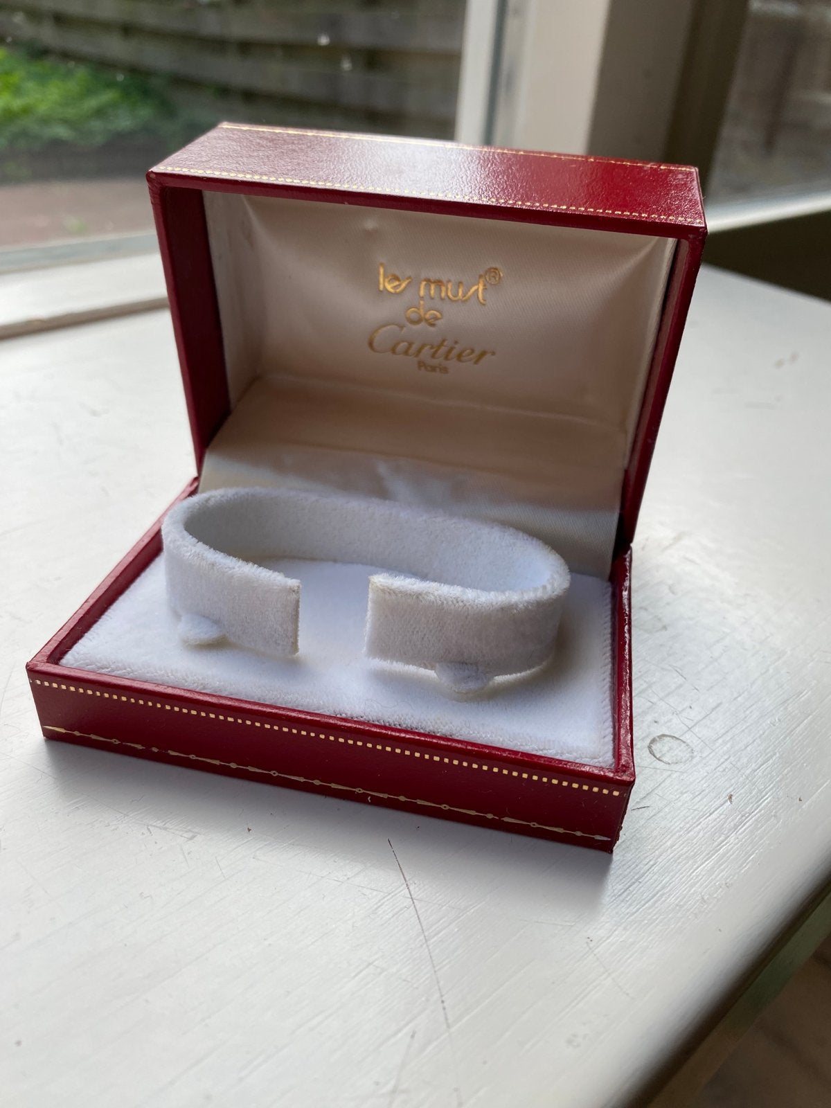 Originele Must de Cartier doos, Sieraden, Tassen en Uiterlijk, Overige Accessoires, Ophalen of Verzenden, Gebruikt