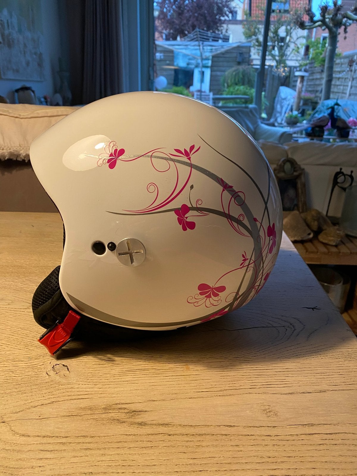 Helm, Ophalen of Verzenden, Zo goed als nieuw, Large