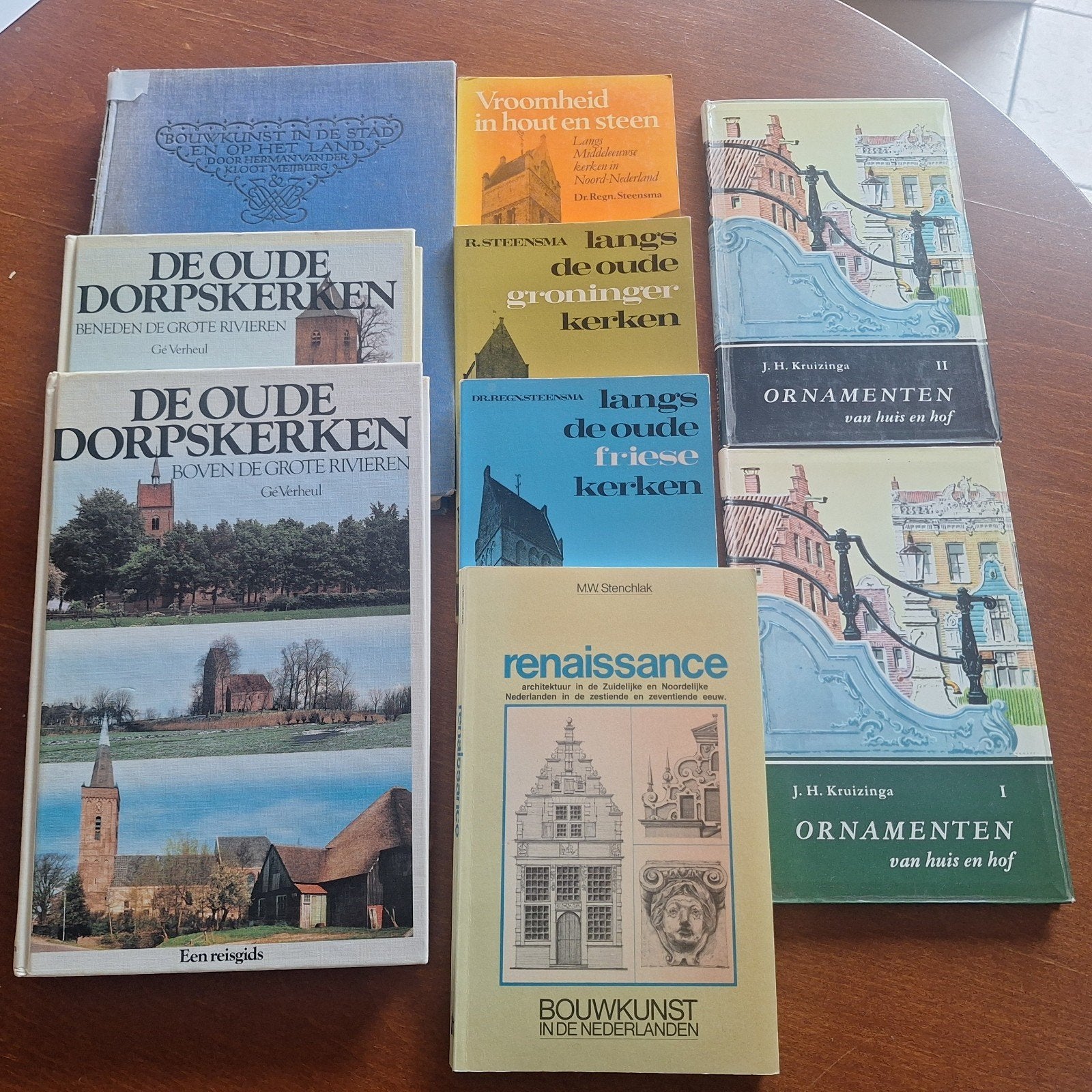 Collectie architectuurboeken., Boeken, Ophalen of Verzenden, Gelezen
