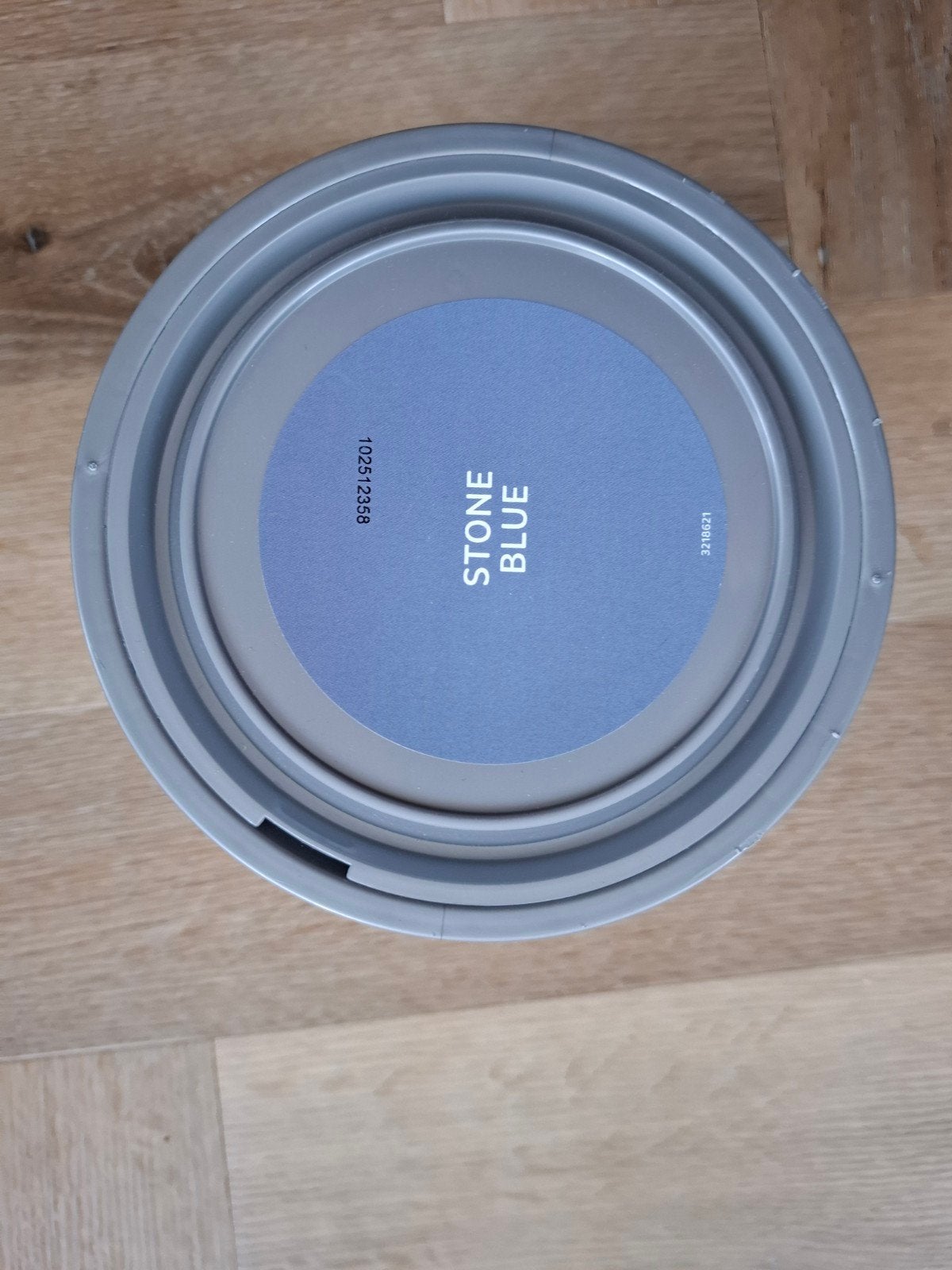 Home Vision Premium Muurverf Stone Blue 2.5L Mat, Blauw, Nieuw, Ophalen of Verzenden, Verf