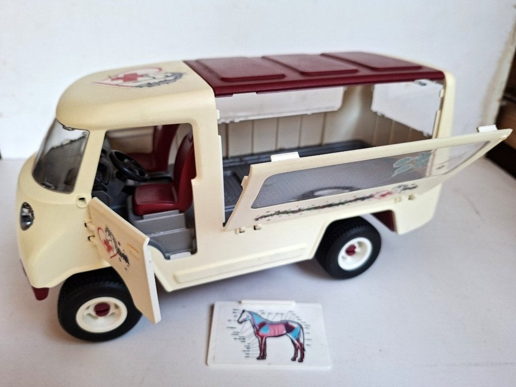 Schleich paarden busje, Ophalen of Verzenden, Gebruikt