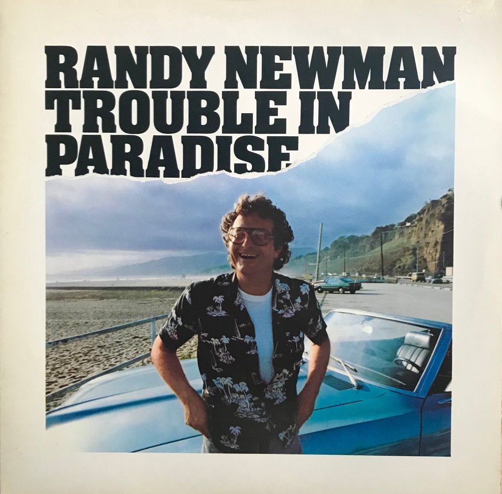 Randy Newman - Trouble In Paradise LP, Cd's en Dvd's, Verzenden, Zo goed als nieuw, 12 inch, LP