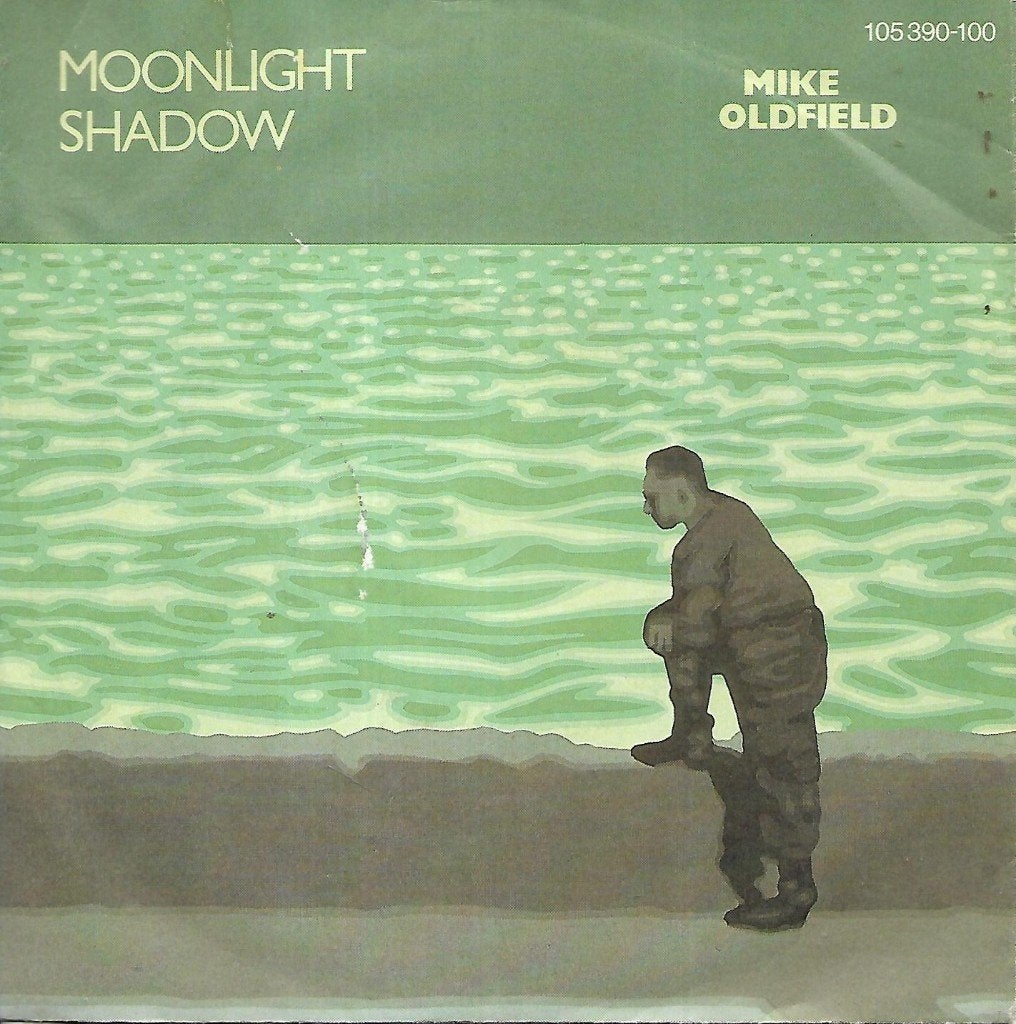 Mike Oldfield - Moonlight shadow, Cd's en Dvd's, Ophalen of Verzenden, Zo goed als nieuw, 7 inch, Pop
