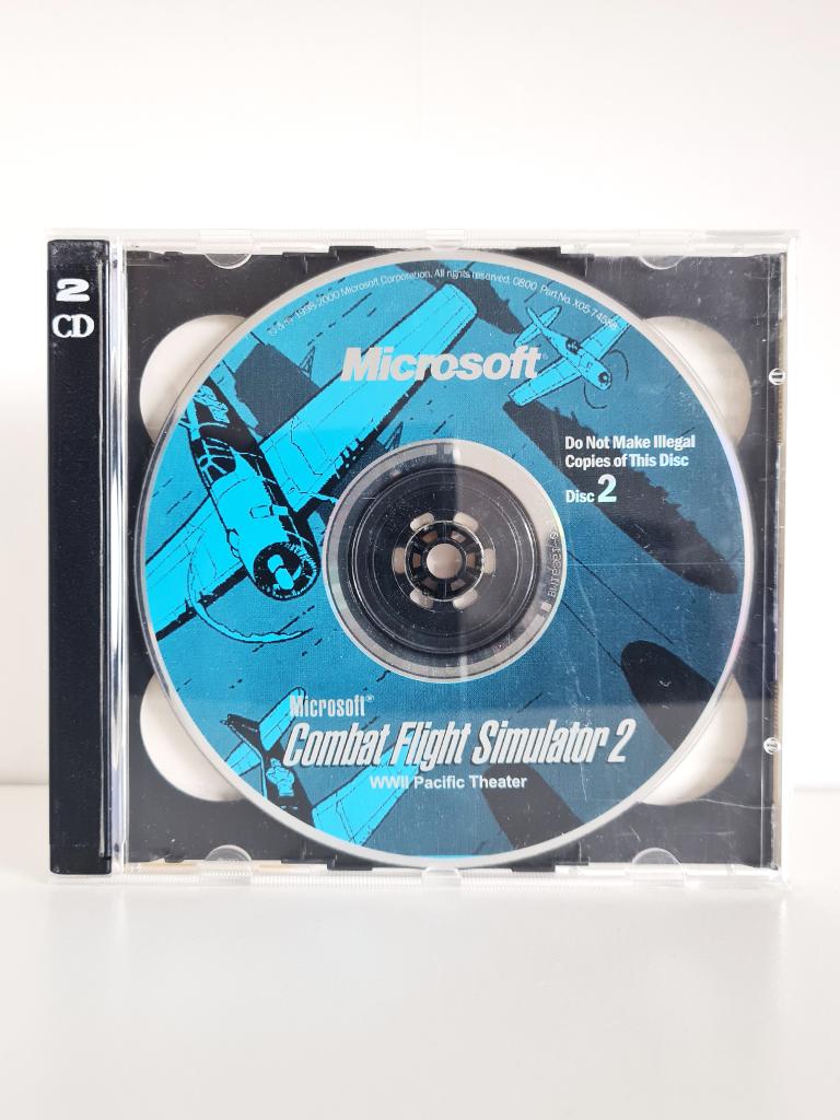 Microsoft Combat Flight Simulator 2 - PC cd-rom, 1 speler, Ophalen of Verzenden, Zo goed als nieuw, Vanaf 12 jaar