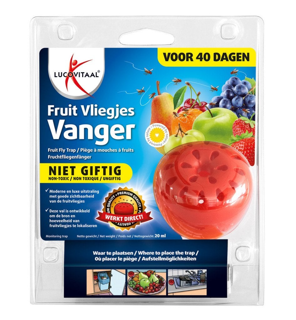 fruitvliegjes vanger Lucovitaal, Nieuw!, Ophalen of Verzenden, Nieuw, Ongediertebestrijding