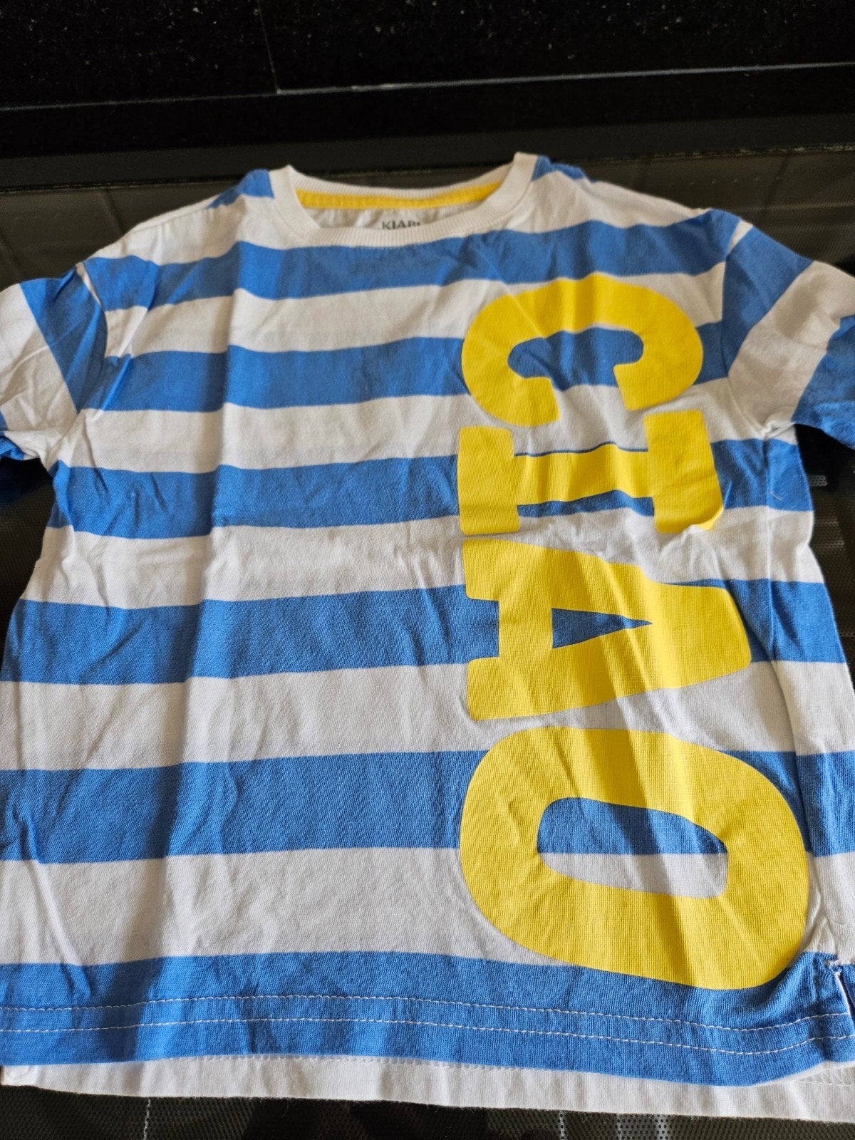 T shirt van Kiabi 'CIAO' maat 110, Ophalen of Verzenden, Shirt of Longsleeve