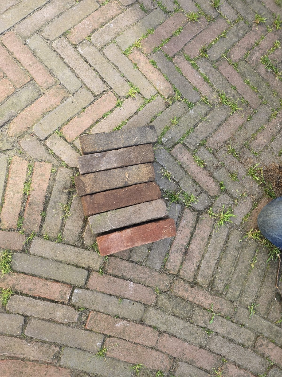 Gebakken klinkers ca. 80m2, Ophalen, Gebruikt, Keramiek, Klinkers