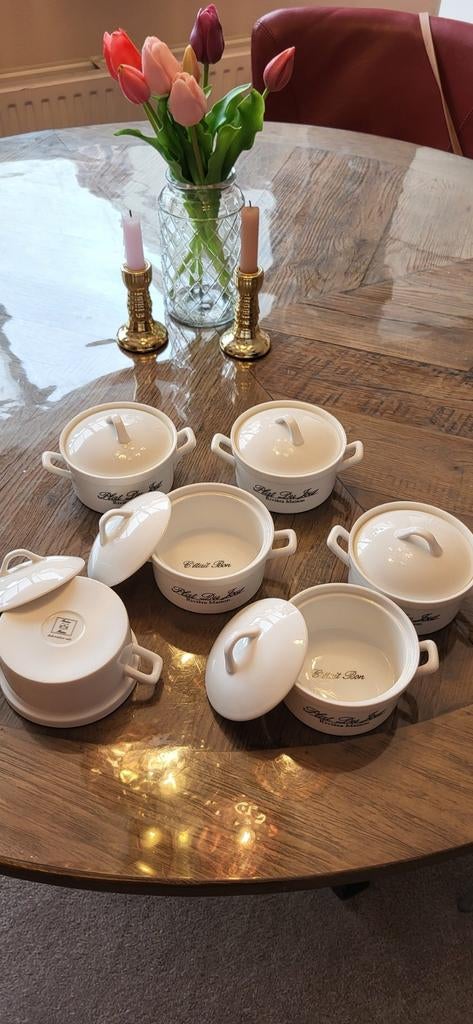 Riviera Maison Plate du Jour ovenschaaltjes  6 st, Huis en Inrichting, Keuken | Servies, Keramiek, Ophalen of Verzenden, Overige stijlen