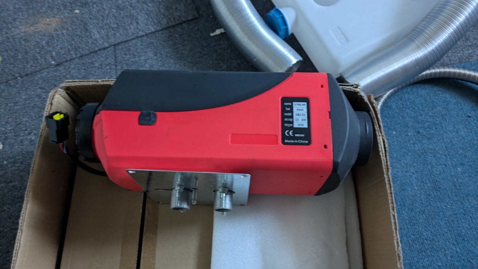 Diesel luchtverwarmer 12V 5KW met afstandsbediening, Ophalen of Verzenden, Nieuw, Motor en Techniek