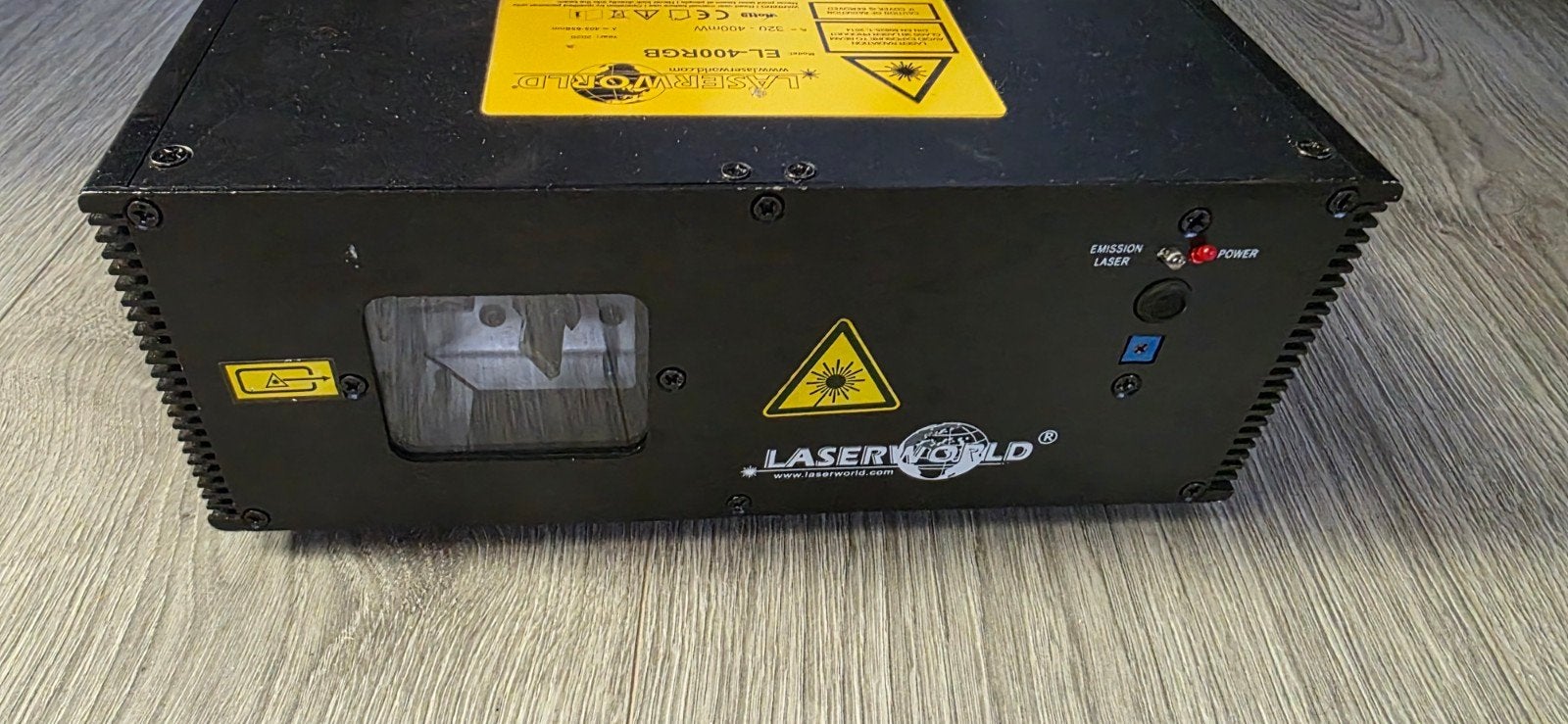 Laserworld EL-400RGB Laser Show Systeem, Ophalen of Verzenden, Gebruikt, Laser, Kleur
