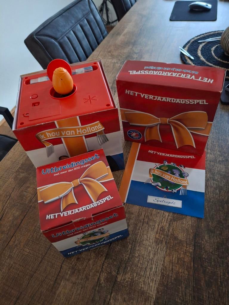 Verjaardagspel met uitbreiding ik hou van Holland, Hobby en Vrije tijd, Gezelschapsspellen | Bordspellen, Ophalen of Verzenden