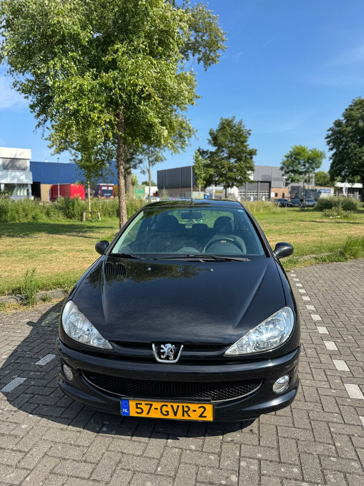 Peugeot 206 1.4 3D 2008 Zwart te koop voor € 850, Auto's, Peugeot, Particulier, Benzine, D, Hatchback, Handgeschakeld, Origineel Nederlands