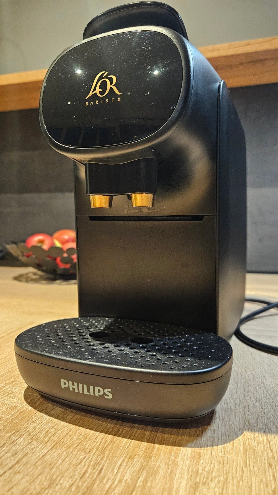 L'OR Barista Sublime zwart koffiemachine, type LM9012/60, Koffiemachine, Ophalen of Verzenden, 2 tot 4 kopjes, Koffiepads en cups
